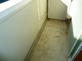 広々としたバルコニーです