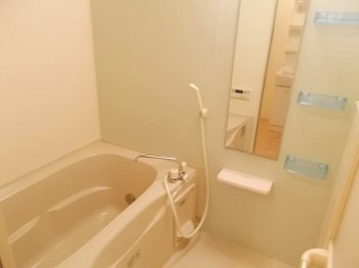 日々の疲れを癒すお風呂付です