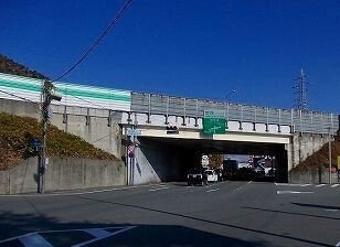 姫路バイパス姫路東インターまで2800m