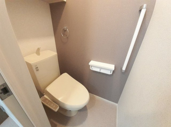 トイレもきれいです