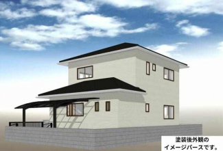 塗装後のイメージパースです。