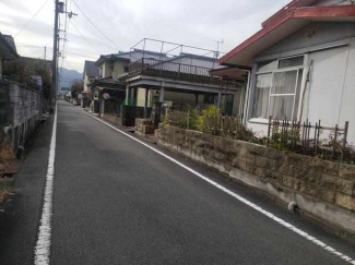 前面道路　北側から
