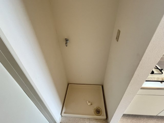 洗濯機置場です