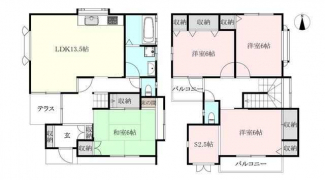 松山市久万ノ台の中古一戸建ての画像