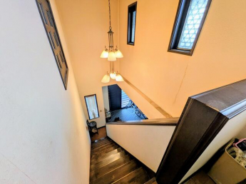 吹き抜け２階からの眺望