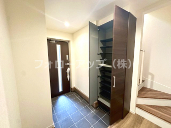 きれいな玄関です