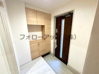 きれいな玄関です