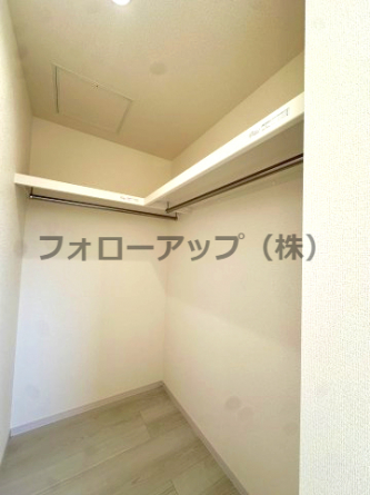 ちょっとした収納スペースも充実しています