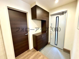 シンプルで使いやすい玄関です