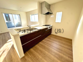 コンパクトなキッチンで掃除もラクラク