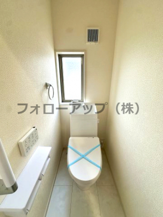 ゆったりとした空間のトイレです