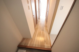 きれいな玄関です