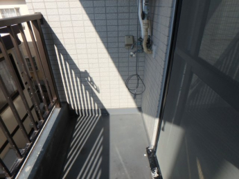 室外洗濯機置場