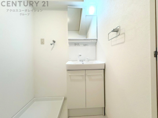 化粧品や洗顔料、歯ブラシなどの必需品をまとめて置ける収納スペースがあり、使用するたびに取り出す手間が省けます。また、水回りのため、濡れても大丈夫な素材が使用されており、お手入れが簡単です。