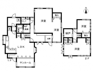 篠原伯母野山町３丁目　中古一戸建の画像
