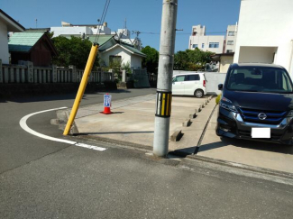 駐車場東側から撮影です。