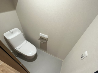 トイレもきれいです