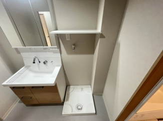 洗濯機置場です