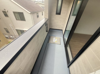 陽当たり良好なバルコニーです