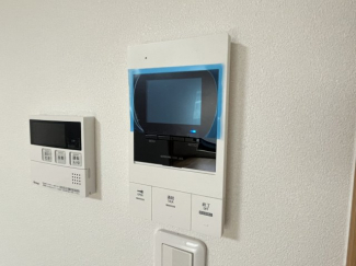 モニター付きインターホンです