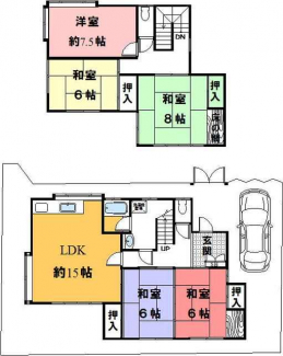 神戸市灘区篠原台の一戸建ての画像