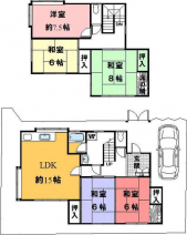 神戸市灘区篠原台の一戸建ての画像