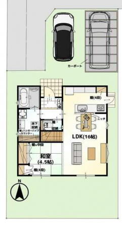 松山市土居田町の新築一戸建ての画像