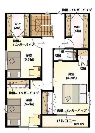 松山市土居田町の新築一戸建ての画像