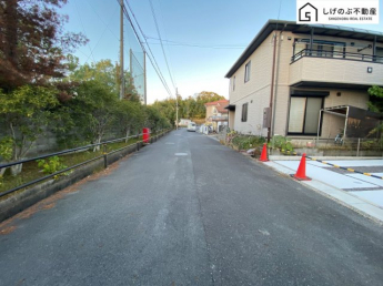 前面道路です。