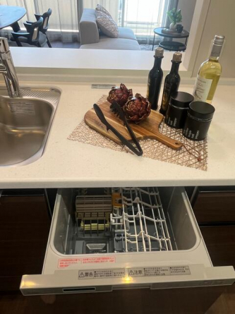 忙しい毎日の家事をサポートするビルトイン食器洗い乾燥機を標準