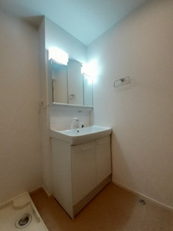 広い洗面スペース