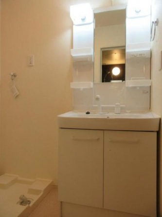 広い洗面スペース