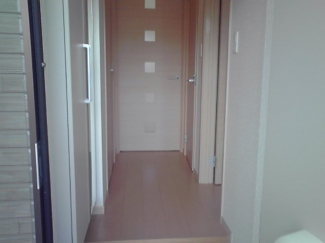 きれいな玄関です