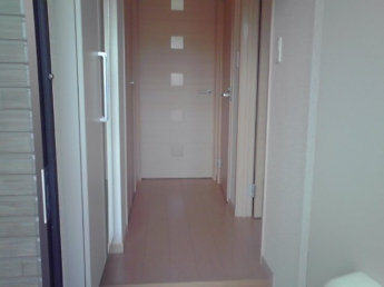 きれいな玄関です