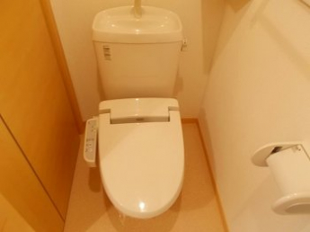 トイレもきれいです