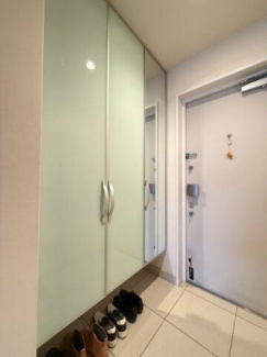 来客時もすっきり見せられる玄関