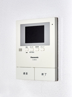 カラーモニター付インターホン