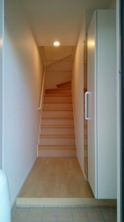 ゆったりとした玄関です