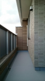 広々としたバルコニーです