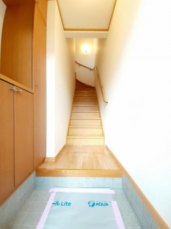 きれいな玄関です