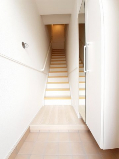 きれいな玄関です