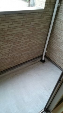 陽当たり良好なバルコニーです