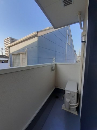 広々としたバルコニーです