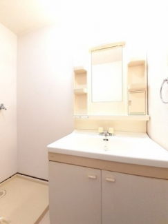 忙しい朝には欠かせない洗面所です