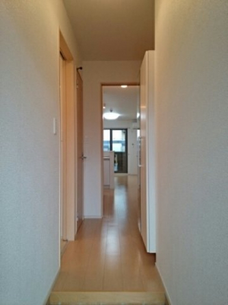 ゆったりとした玄関です