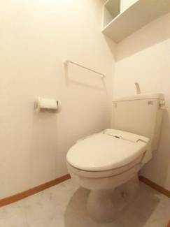 トイレもきれいです