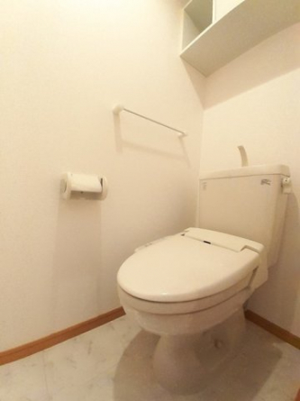 トイレもきれいです