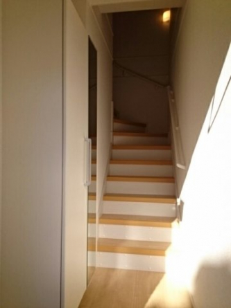 シンプルで使いやすい玄関です