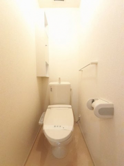 トイレもきれいです