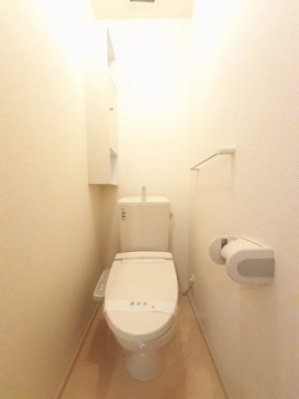 トイレもきれいです